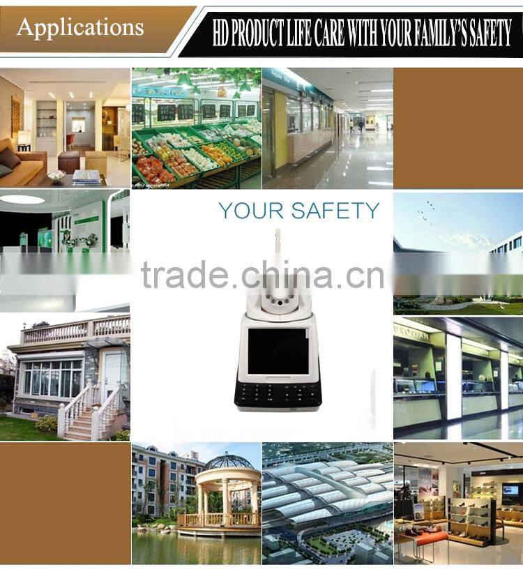 HD Video Camera Security TCP/IP Home WIFI Alarm System