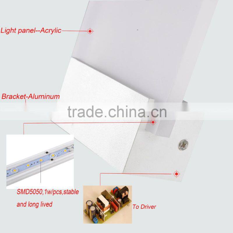 ce rohs acrylic led lamps for bathroom mirrors