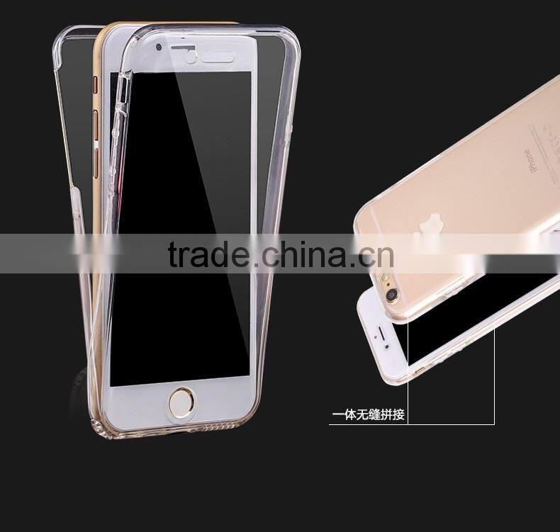 Shockproof 360 Protective Clear TPU Gel Case Cover For Apple Iphone SE