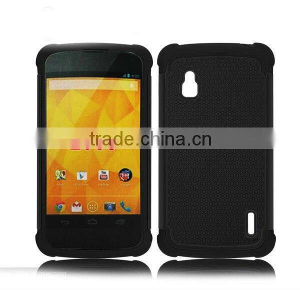 Shock proof hard Mobile Phone case for LG Nexuse 4 E960