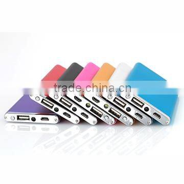 6000mah Polymer Lithium Battery Power banks For Mobile Phone Power banks