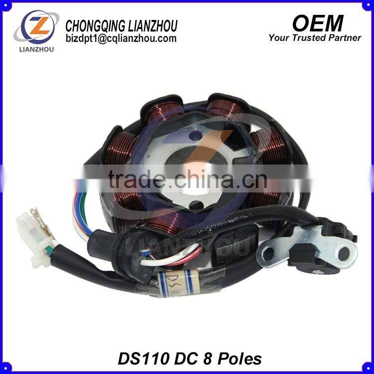 OEM Motorcycle Magneto Coil DS110 DC 8 Poles