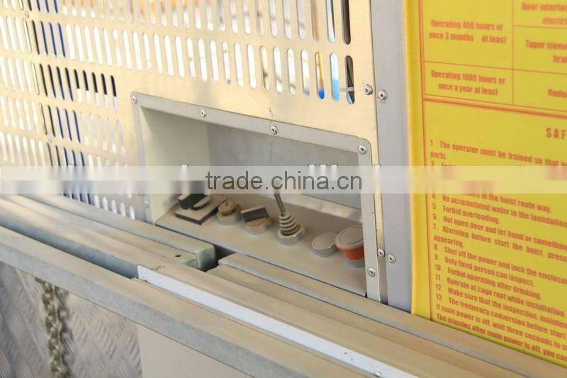 Alimark type Building Hoist Elevator Good Quality