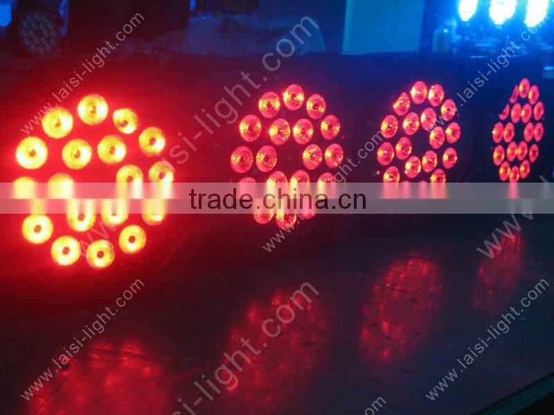 18*10w Quad par led/ 24*10W RGBWAUV 18 pcs 5 in 1(or 6 in 1) 15w leds indoor par can led light sets par