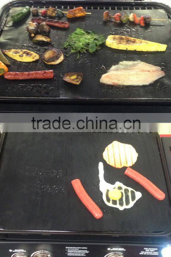 mat accessory type and fiberglass + PTFE material non-stick BBQ grill mat cutting in pcs as Alibaba best seller China supplier