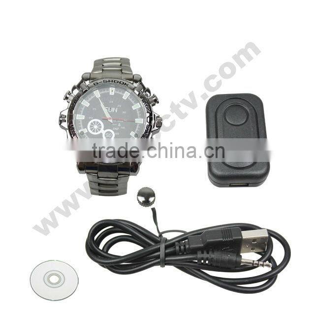 JVE-3105G 2-8GB Mini watch Camera Watch Hight Tech And USB Driver DVR Waterproof Video Recorder Camcorder