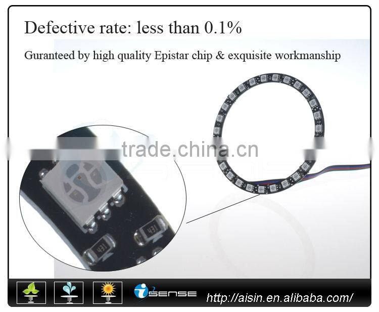 DRL White angel eyes, led driving light