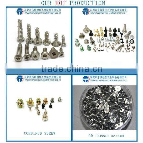 nickel m3*15 thread under cut tapping plastic head screw