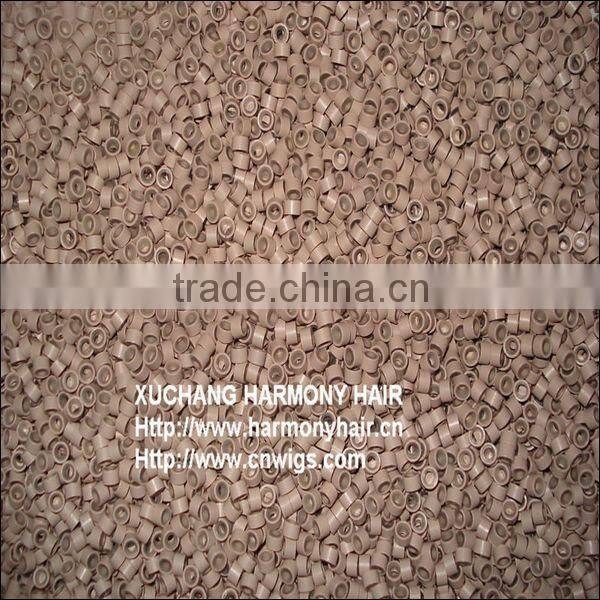 Top quality hair products micro ring with silicone, screw, copper and nano styles