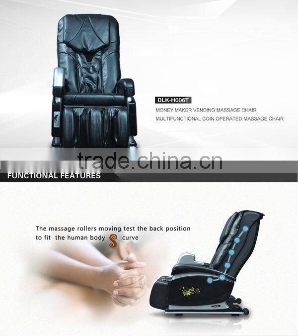 coin operated massage chair for sale /2013 vending machine massage chair DLK-H006T