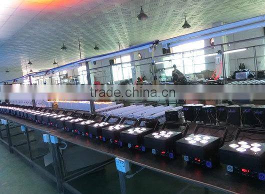 2015 NEW Stage lighting 12x18w 6 in 1 IR LED slim par 64 can