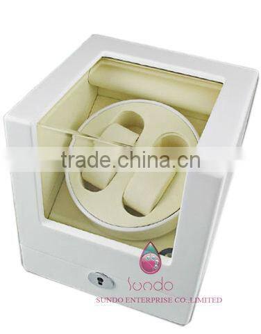 Wholesale white wooden watch winders with high quality