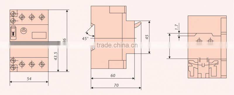 Manufacturer 25A 3POLE MOTOR PROTECTION CIRCUIT BREAKER ,3VU13-1MP00 MPCB .
