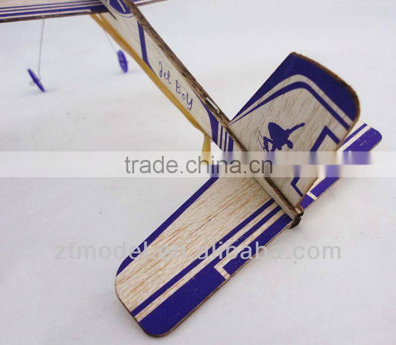 Sky Boy - Jet Boy 14 Balsa Rubber Powered Glider Toy Glider Plane Balsa Plane