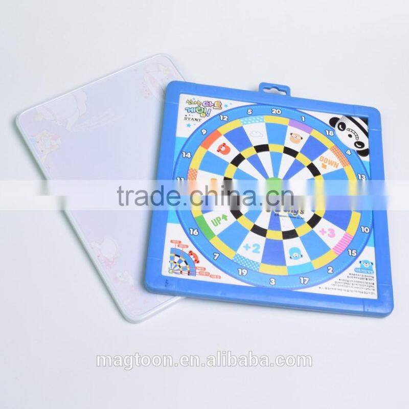 Dongguan factory sale magnetic dart board for kids promotional toys