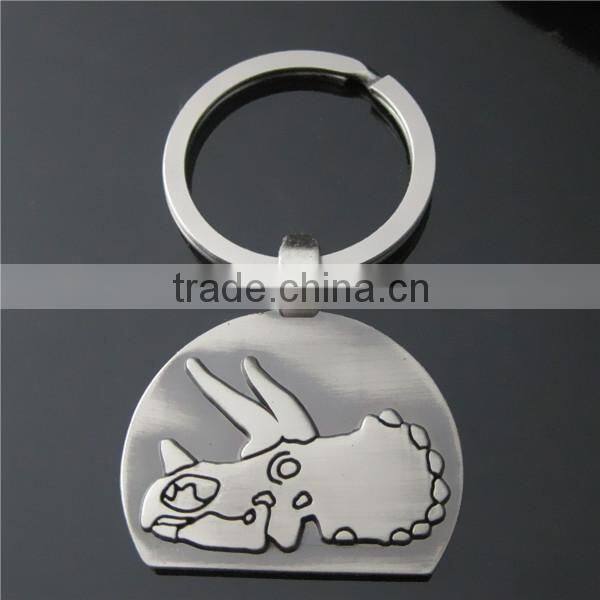 2015 China Keychain Customized / Rabbit Animal Keychain / Antique Nickel Custom Shape Keychain