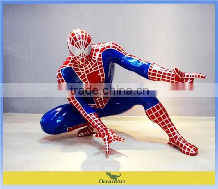 Fiberglass movie character sculpture reproductions