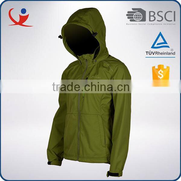 China waterproof polyester lightweight spring softshell fashion coat