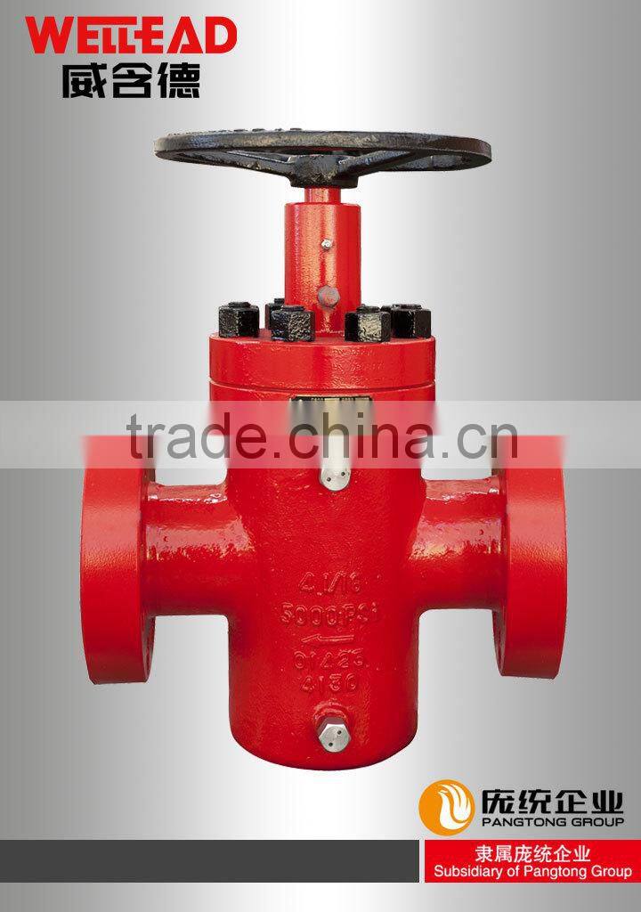Petroleum Equipments wellhead assembly WKM Manual gate valve api 6a
