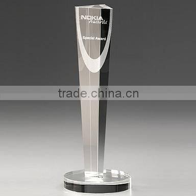 crystal trophy