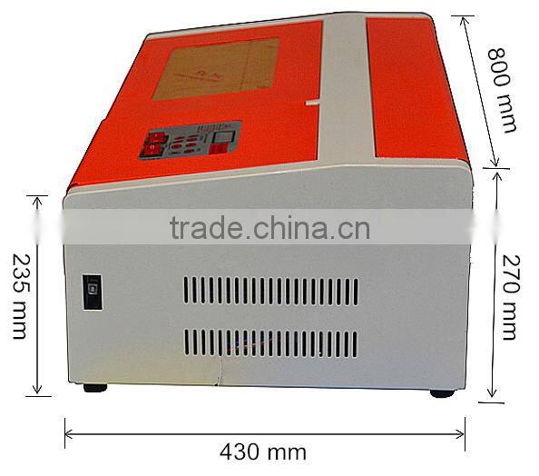Deaktop 300*200mm co2 laser engraving cutting machine engraver 40w