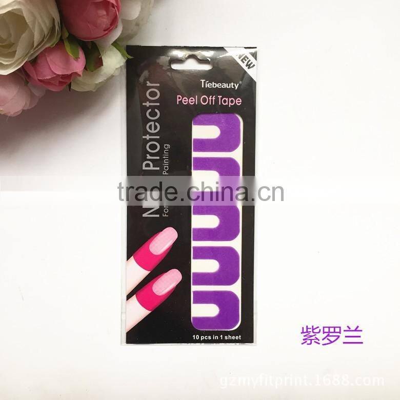 New Nail Tape Stickers Peel off Tape Nail protector Nail Sticker wholesale