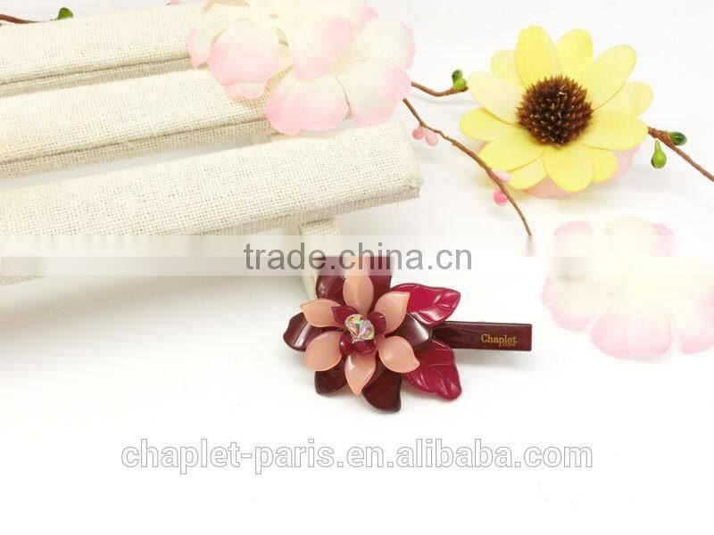 hot sell and new style cellulose acetate hairgrip for women
