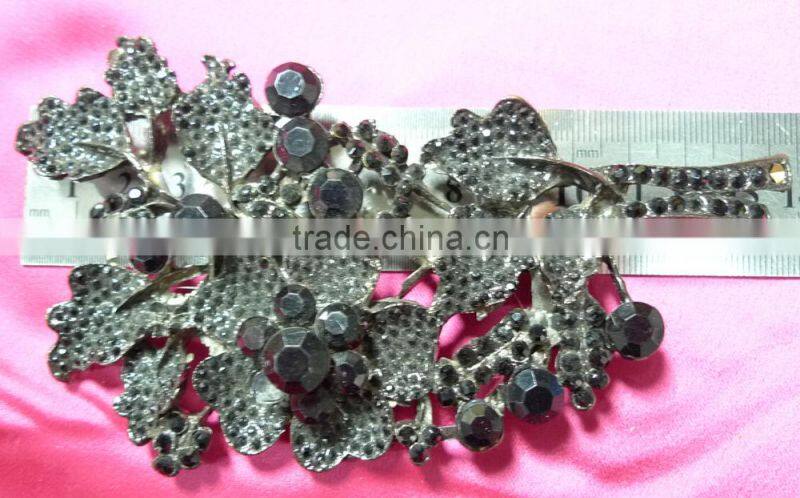 Elegant Crystal Bling Rhinestone Flower Brooches wholesale