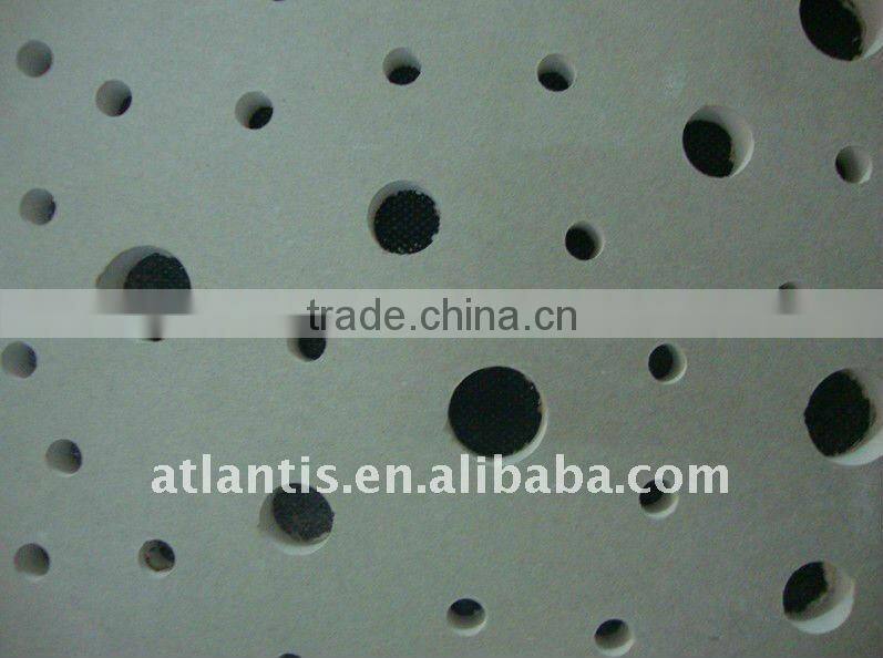 Irregular Circle Hole perforated gypsum board