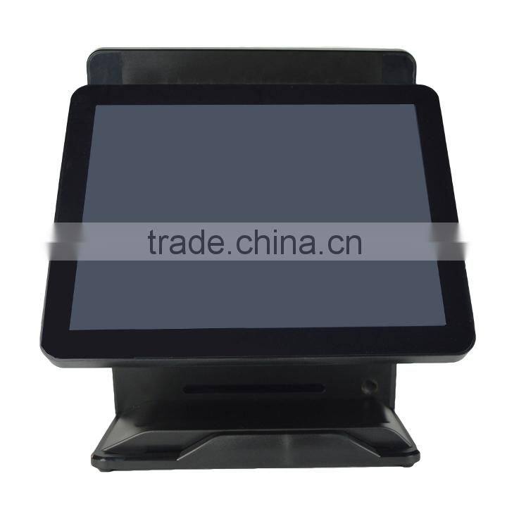2015 New Style Pos System Dual Screen Touch White IZP010