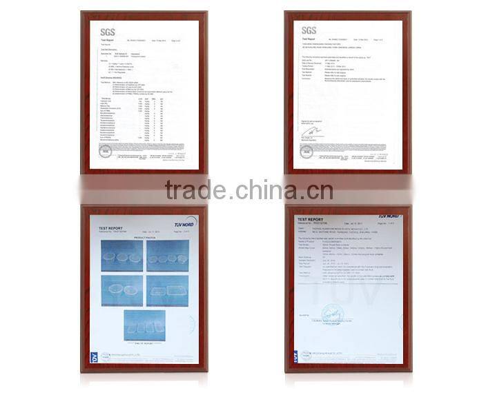 Finely finished disposable blister arcylic cosmetic box