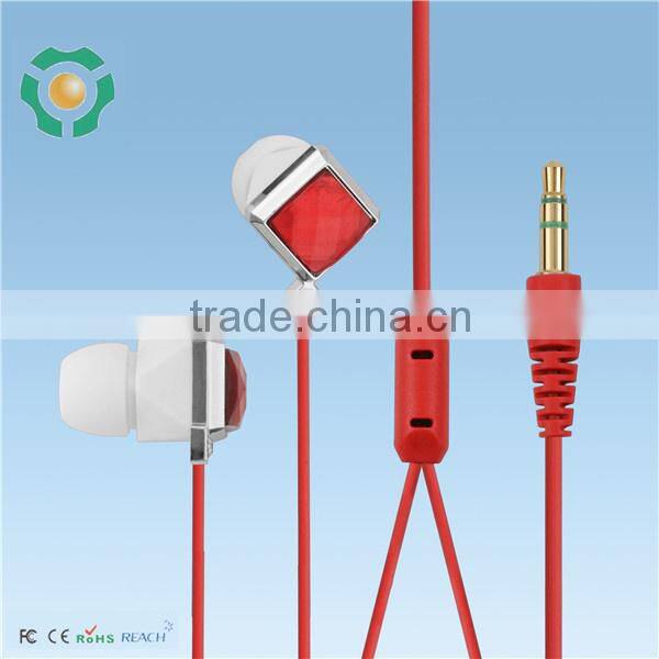 in ear earphone price/rhinestone designs/chinese import sites