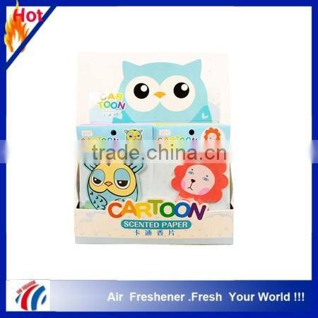 customized fragrances paper car frshener with competitive price