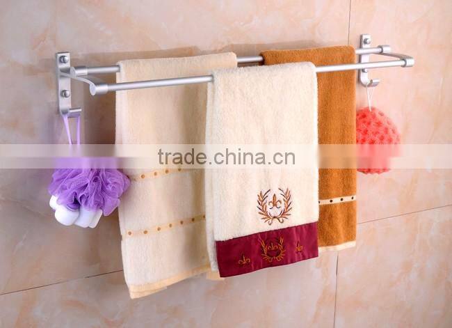 classical design aluminum bathroom accessory towel rack 70cm Hanging Bathroom Rack for Shower Towel