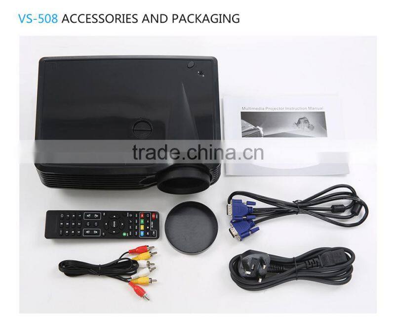 2016 new home theater projector support 1080p ,popular projector 2000 lumens