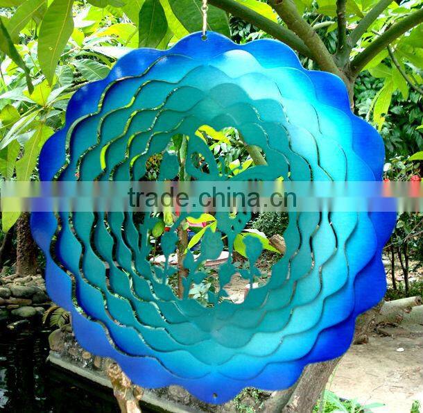 Stainless steel wind spinner--butterfly