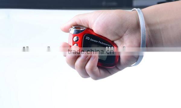 3D sensor Multifunction pedometer with Counting calories function