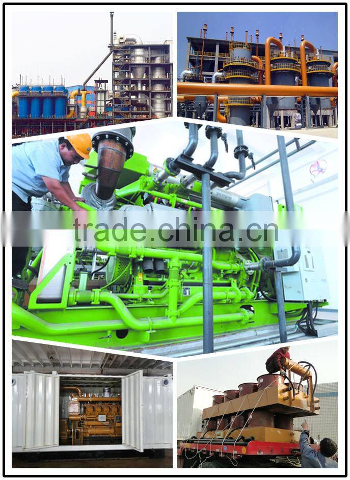 globle widely used waste to power Mini gas power plant 200kVA/160kw biomass Gas Generator
