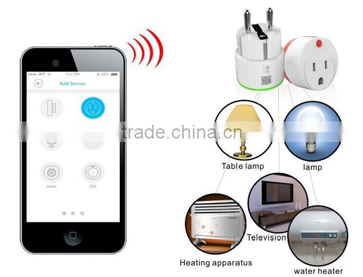 8Ch NVR Central Control System Alarm Host Complete Home Security System Smoke Detector