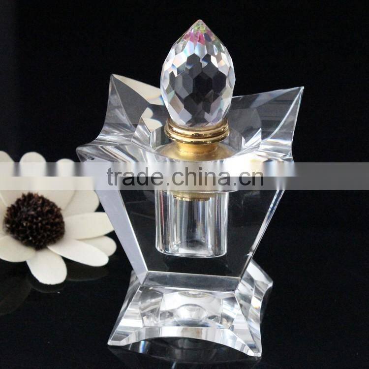 2016 top crystal clear scent perfume bottle