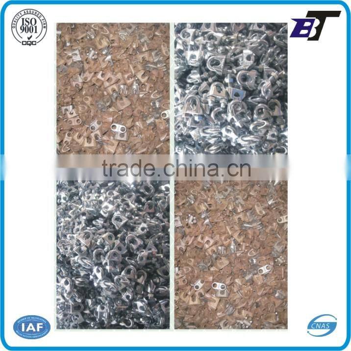 China Supplier Galvanized US Type Malleable Wire Rope Clip