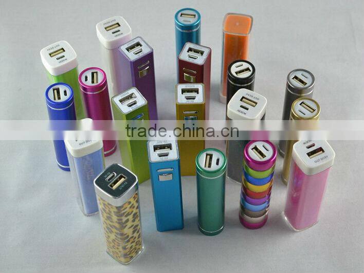 Best Christmas corporate promotional gift power bank 2000mah 2200mah 2600mah