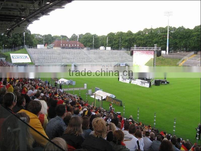 Brazil --- P10mm P16 Full Color Outdoor football stadium perimeter led display screen