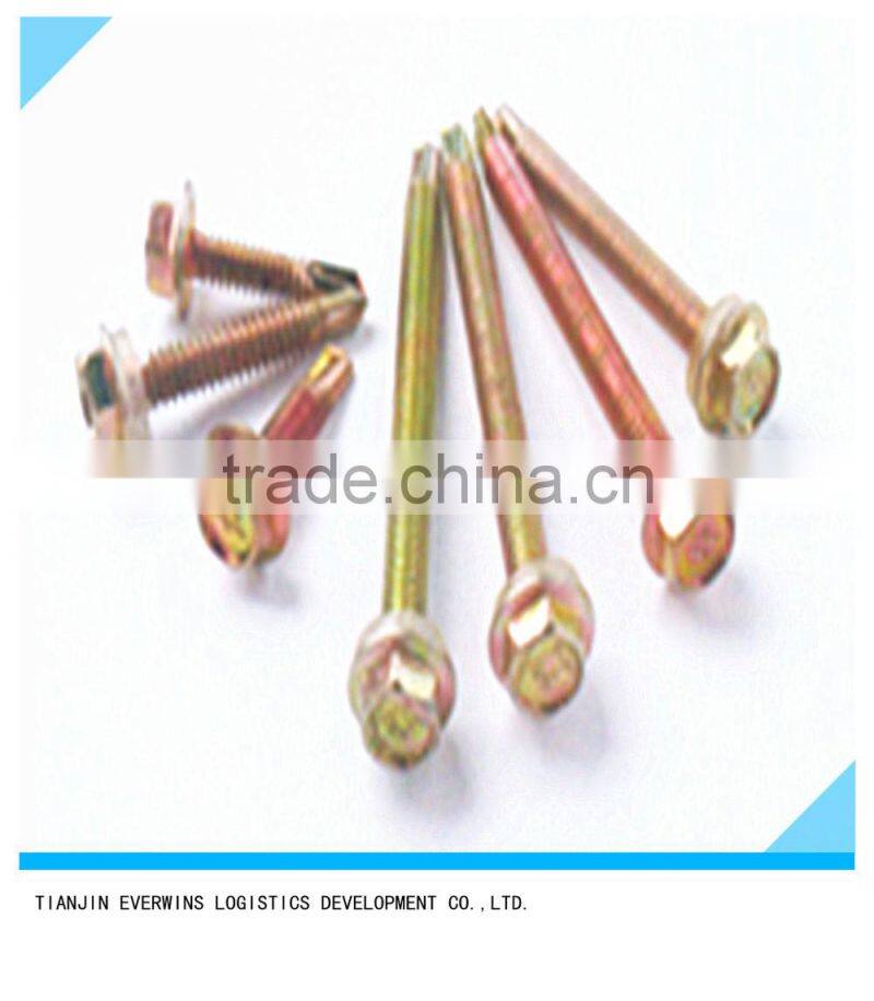Hexangular head self drilling screw