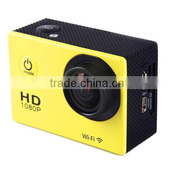 Best diving sports waterproof 30M action camera1080p manual 170 degrees wide view