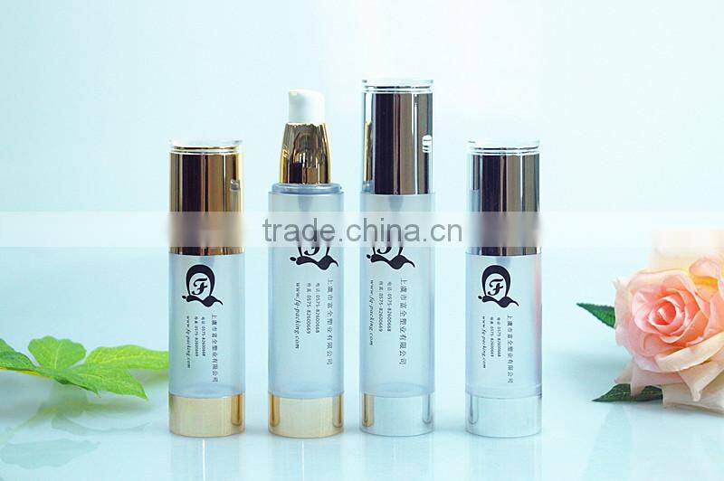 30ml 50ml Plastic AS Airless Bottles For Skin Care