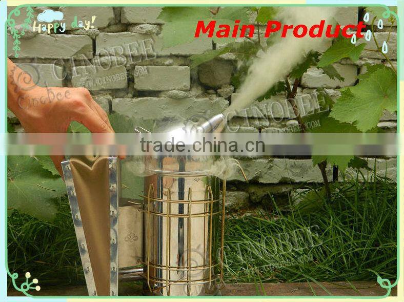 Stainless steel bee smoker