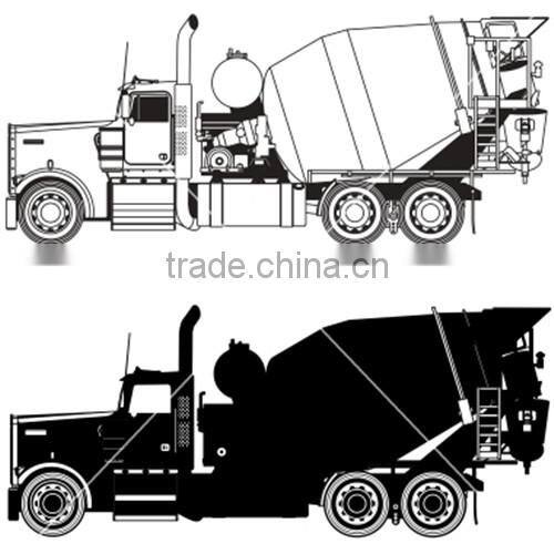 self loading concrete mixer truck