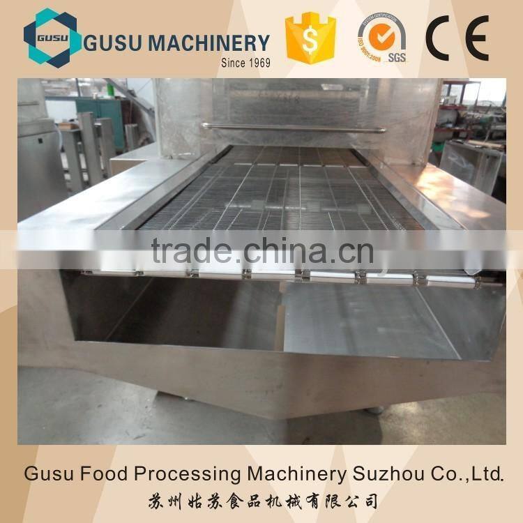 Hot selling small chocolate enrobing machine 600mm for mini factory