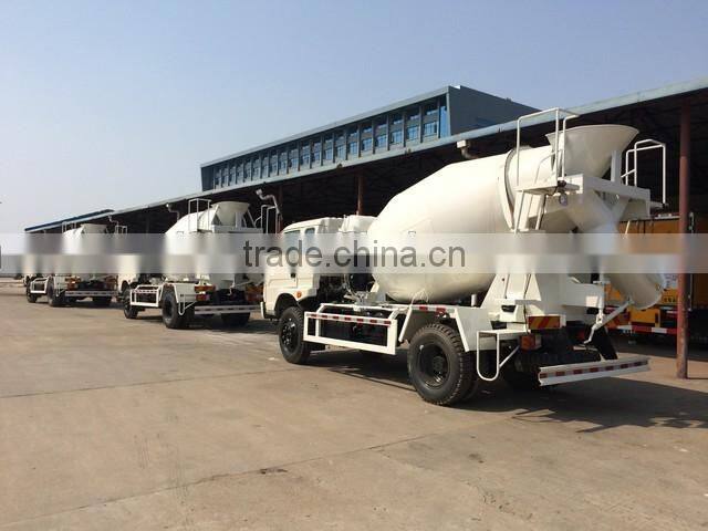 export! foton 3m3 cement transportation truck,high performance 3 cubic meters concrete mixer truck